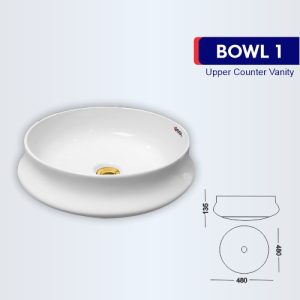 Asia Counter Bowl 15x20 Export Quality