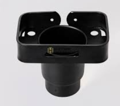 Faisal Brush Holder Smart Matt Black