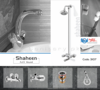 Faisal Bath Set SHAHEEN (Without Basin Mixer)