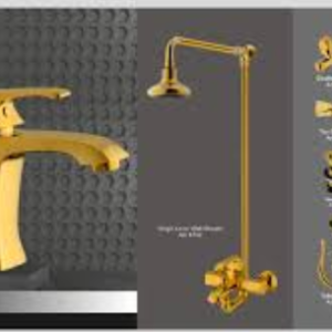 Faisal Bath Set Next Full Gold