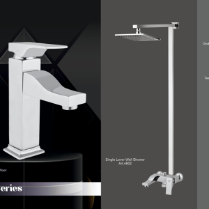 Faisal Bath Set CP Recta