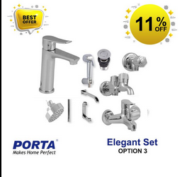 Porta Bath Set Elegant